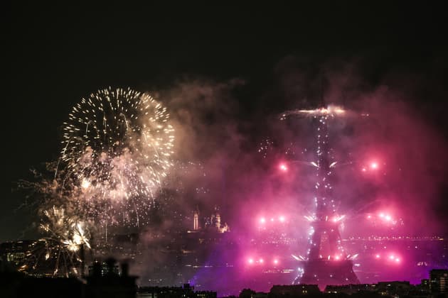 Paris, Marseille, Lyon... Les plus belles images des feux d'artifice du 14-Juillet