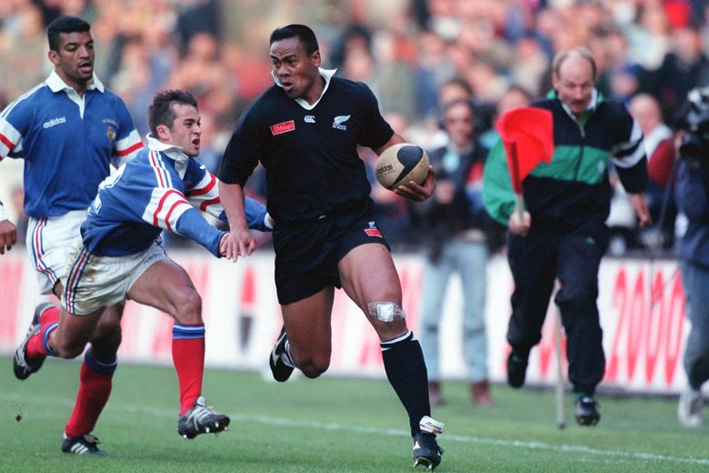 Jonah Lomu, la légende du rugby mondial.