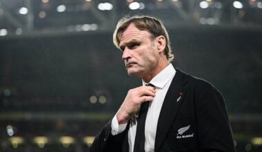 Tournée en Nouvelle-Zélande - Exclusif. "J’ai tellement aimé la France que j’ai ajouté des prénoms français à mes enfants" : Scott Robertson, le sélectionneur des All Blacks, se confie