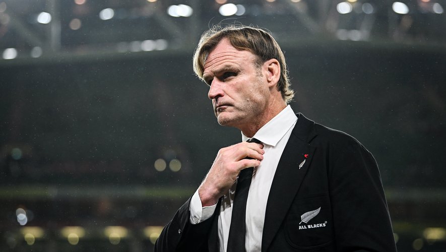 Tournée en Nouvelle-Zélande - Exclusif. "J’ai tellement aimé la France que j’ai ajouté des prénoms français à mes enfants" : Scott Robertson, le sélectionneur des All Blacks, se confie