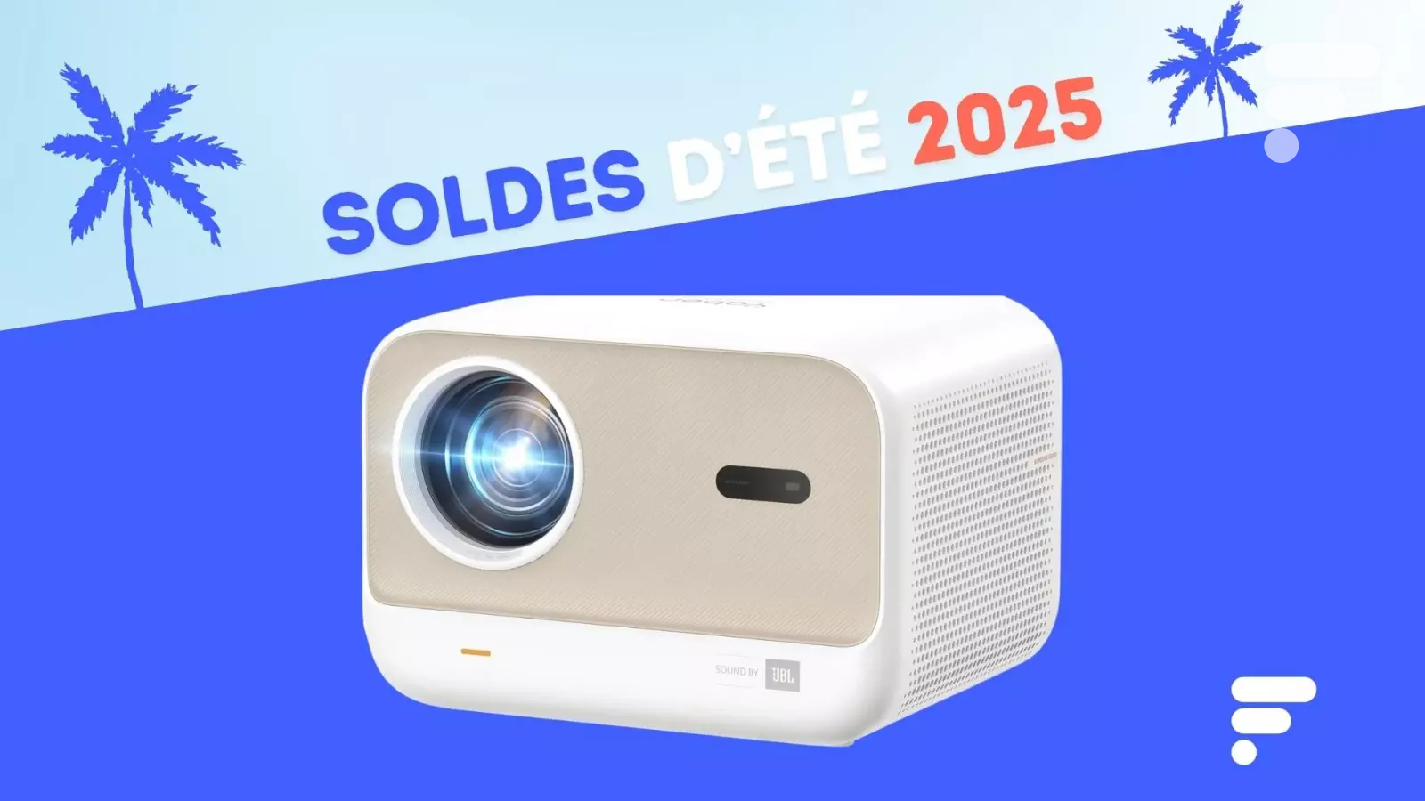 Ce vidéoprojecteur Full HD avec haut-parleurs JBL est déjà 100 € moins cher pour les soldes d'été