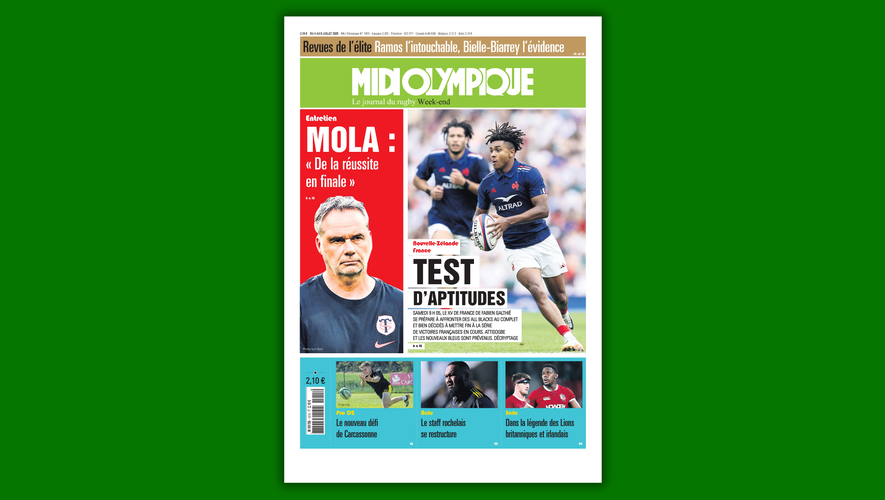 "Test d'aptitudes" : découvrez votre nouveau numéro du Midi Olympique
