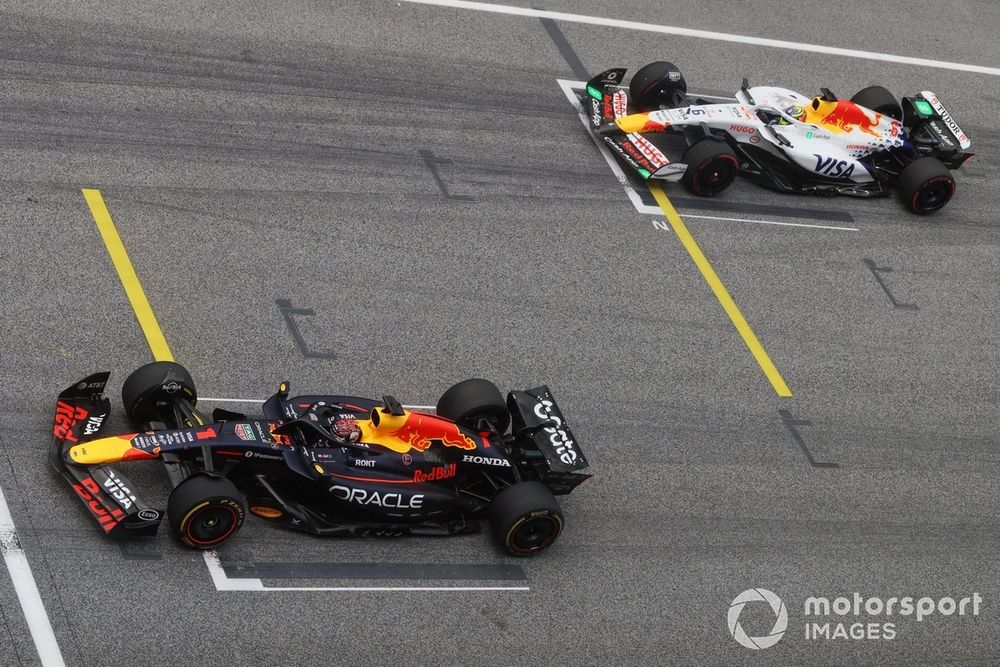 Max Verstappen, Red Bull Racing, Isack Hadjar, Racing Bulls Team