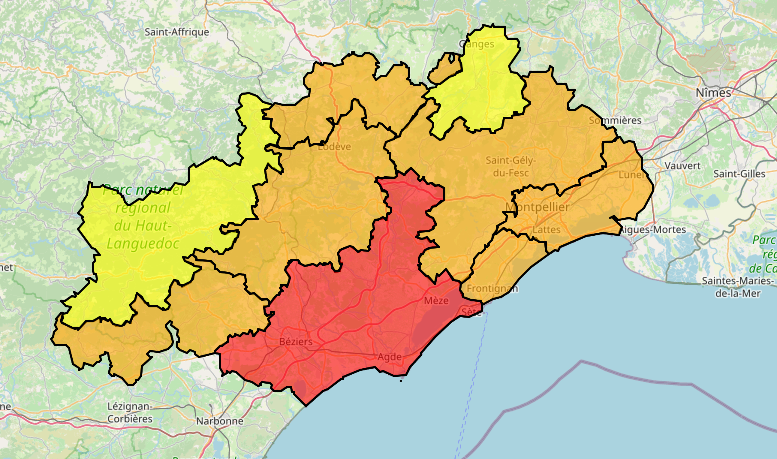 L’alerte rouge est déclenchée.