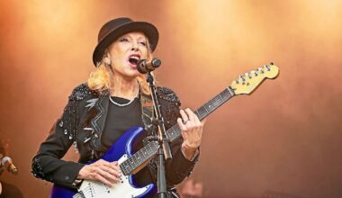 Véronique Sanson a enflammé la scène du Festidreuz avec ses fidèles musiciens.