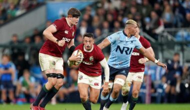 Les Lions britanniques toujours en rodage avant de démarrer leur tournée