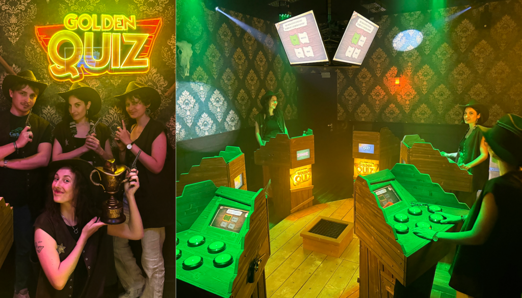 « Golden Quiz », une salle pour jouer comme à la TV !