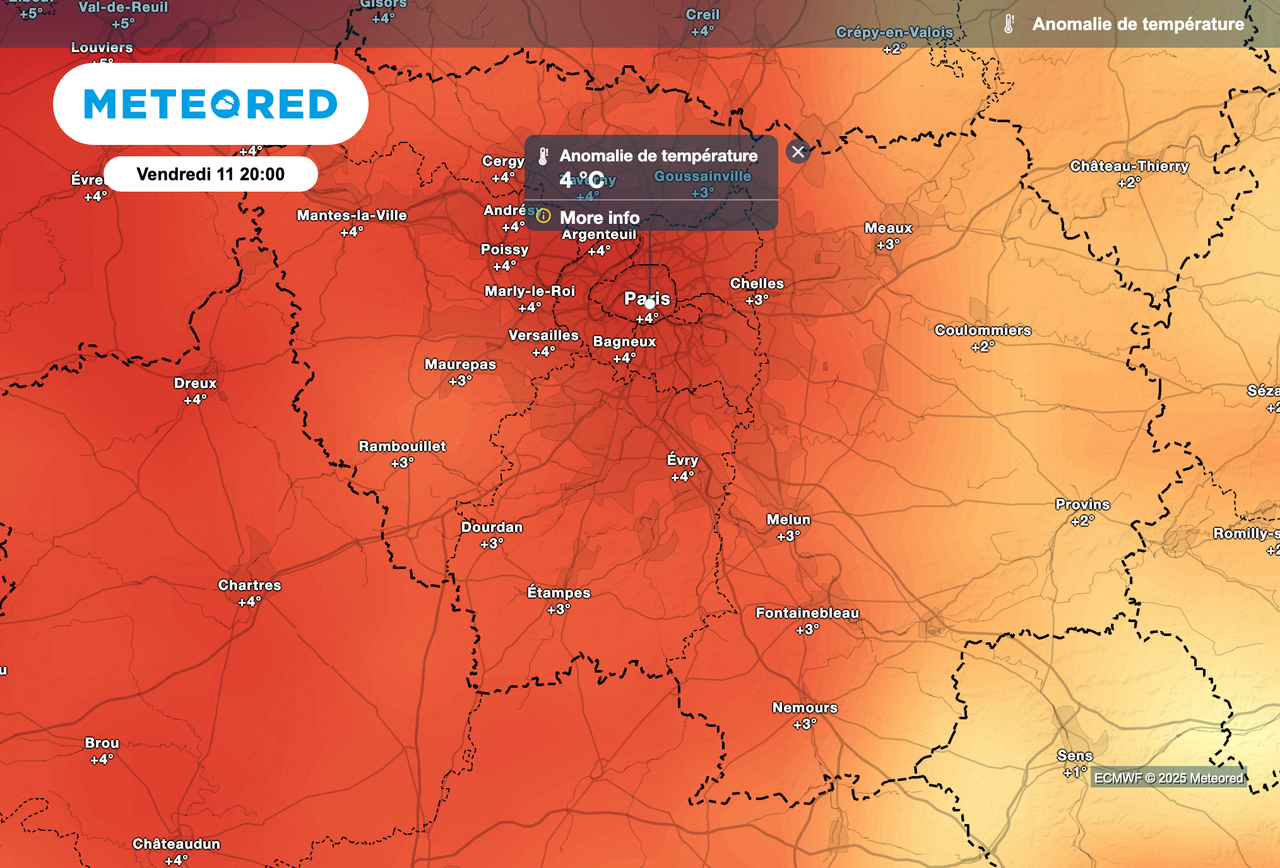 Une nouvelle vague de chaleur attendue cette semaine à Paris et en Île-de-France ? Que montrent nos cartes ?