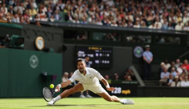 Djokovic blague sur Federer, venu assister à son 8e de finale à Wimbledon