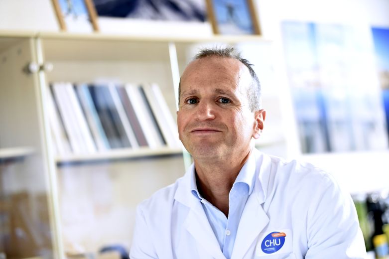 Vincent Daïen, chef du service d’ophtalmologie du CHU de Montpellier.