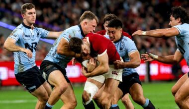 Test match - Blair Kinghorn sort sur blessure lors de la nouvelle victoire des Lions britanniques et irlandais