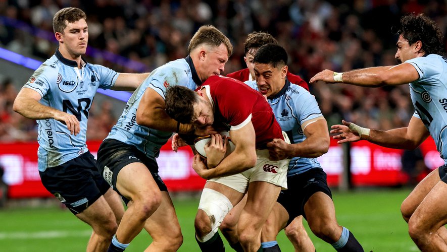 Test match - Blair Kinghorn sort sur blessure lors de la nouvelle victoire des Lions britanniques et irlandais