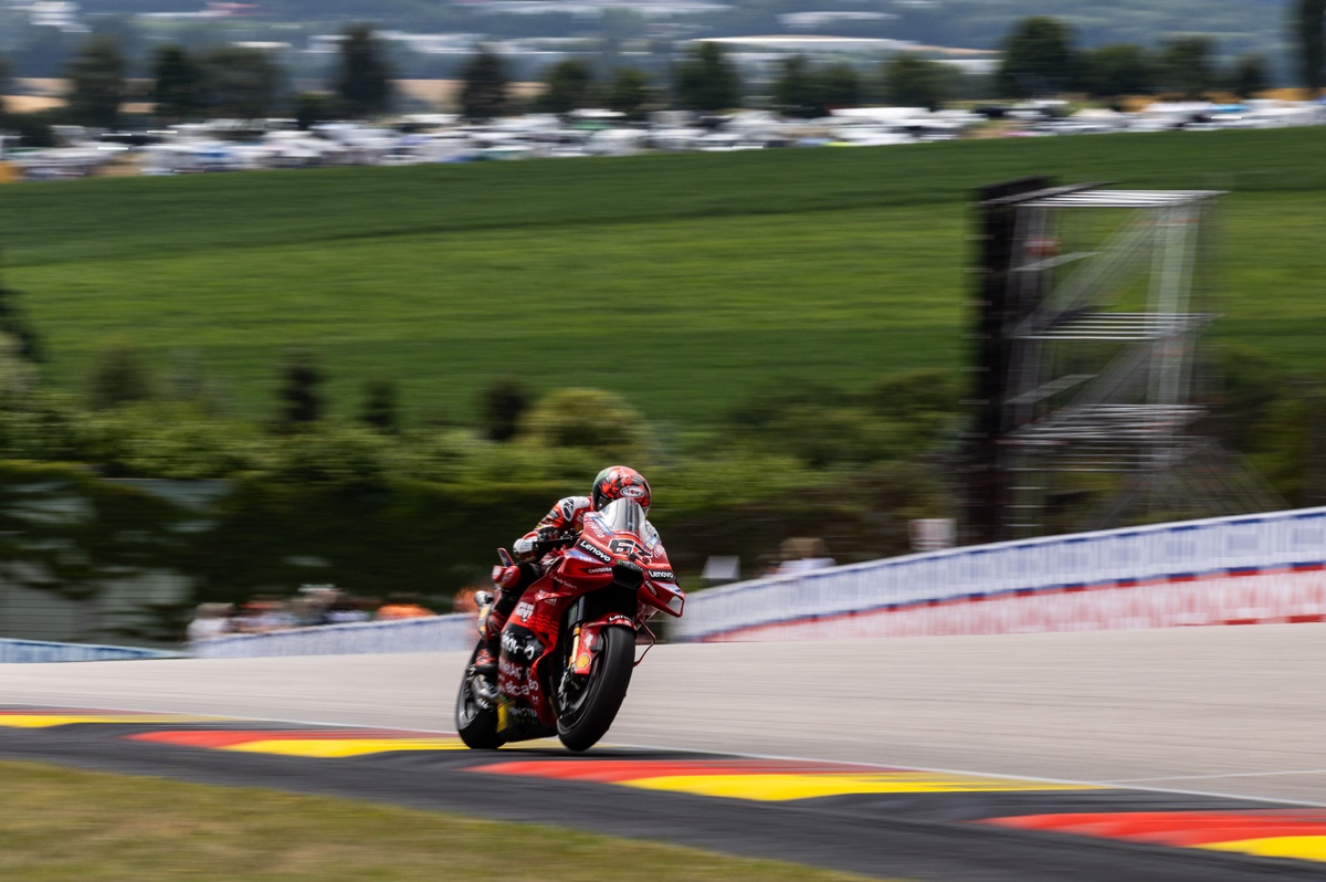 Bagnaia retrouve un peu d'espoir après son podium en Allemagne