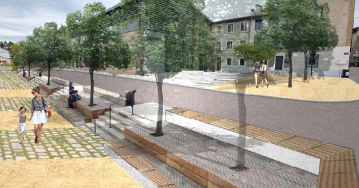 Saint-Héand. Les travaux de la place de l’église vont commencer