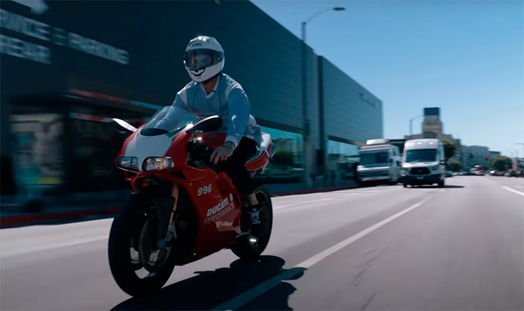 Fabio Di Giannantonio et Ducati à L.A.