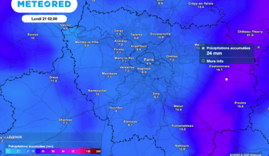 Un vendredi très chaud, suivi d’un changement radical de temps à Paris et en Île-de-France : alerte aux orages ?