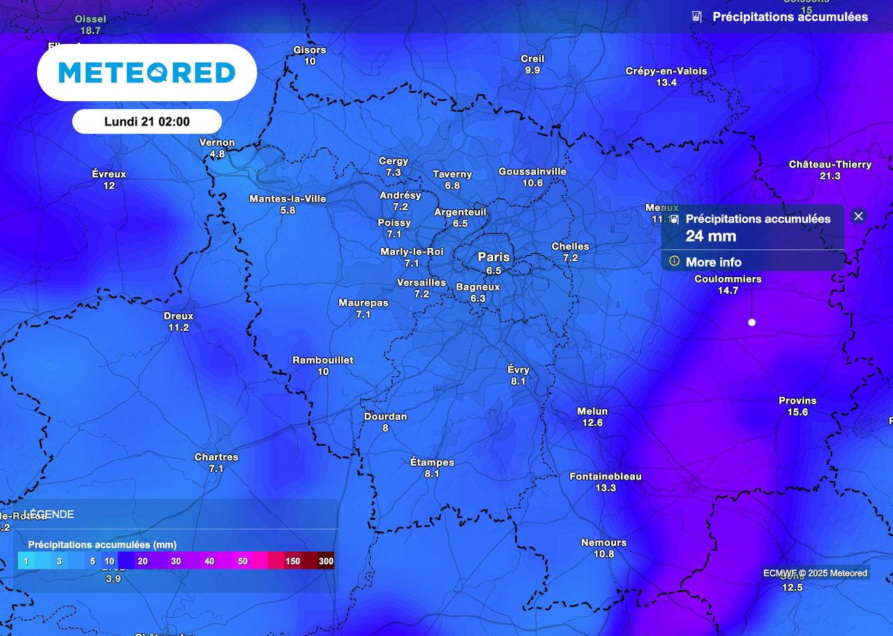 Un vendredi très chaud, suivi d’un changement radical de temps à Paris et en Île-de-France : alerte aux orages ?