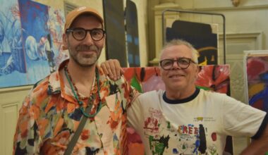Un ancien professeur d’arts et son élève exposent ensemble à la chapelle des Pénitents