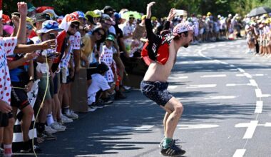 Des enfants de toutes les couleurs, un vieux dans l’arbre et des requins: le Tour de France transforme Toulouse en Alpe d’Huez