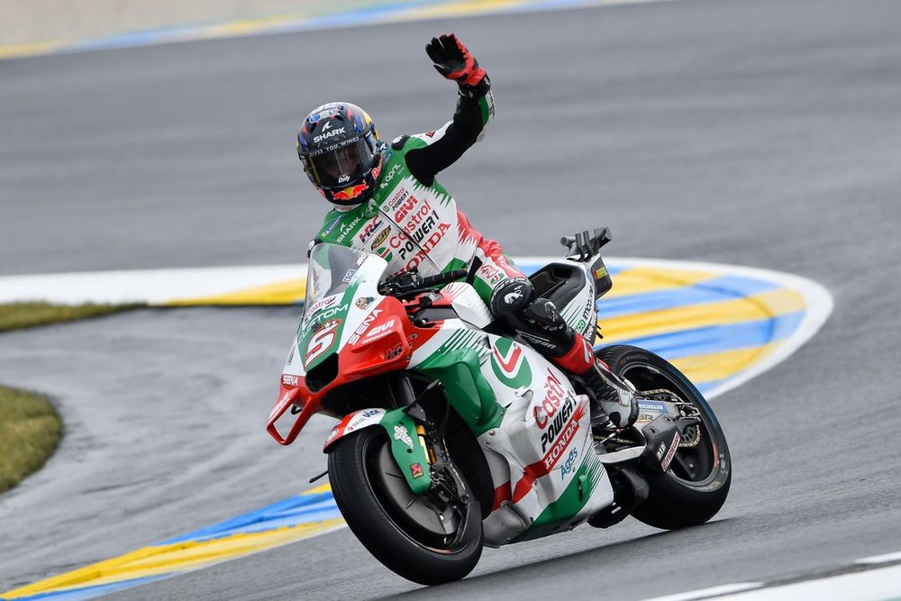 Johann Zarco est celui qui a ramené Honda à la victoire, au GP de France.