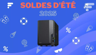 Grosbill liquide son stock de NAS Synology DS223 2 baies pendant les soldes, une solution simple et abordable pour stocker vos données