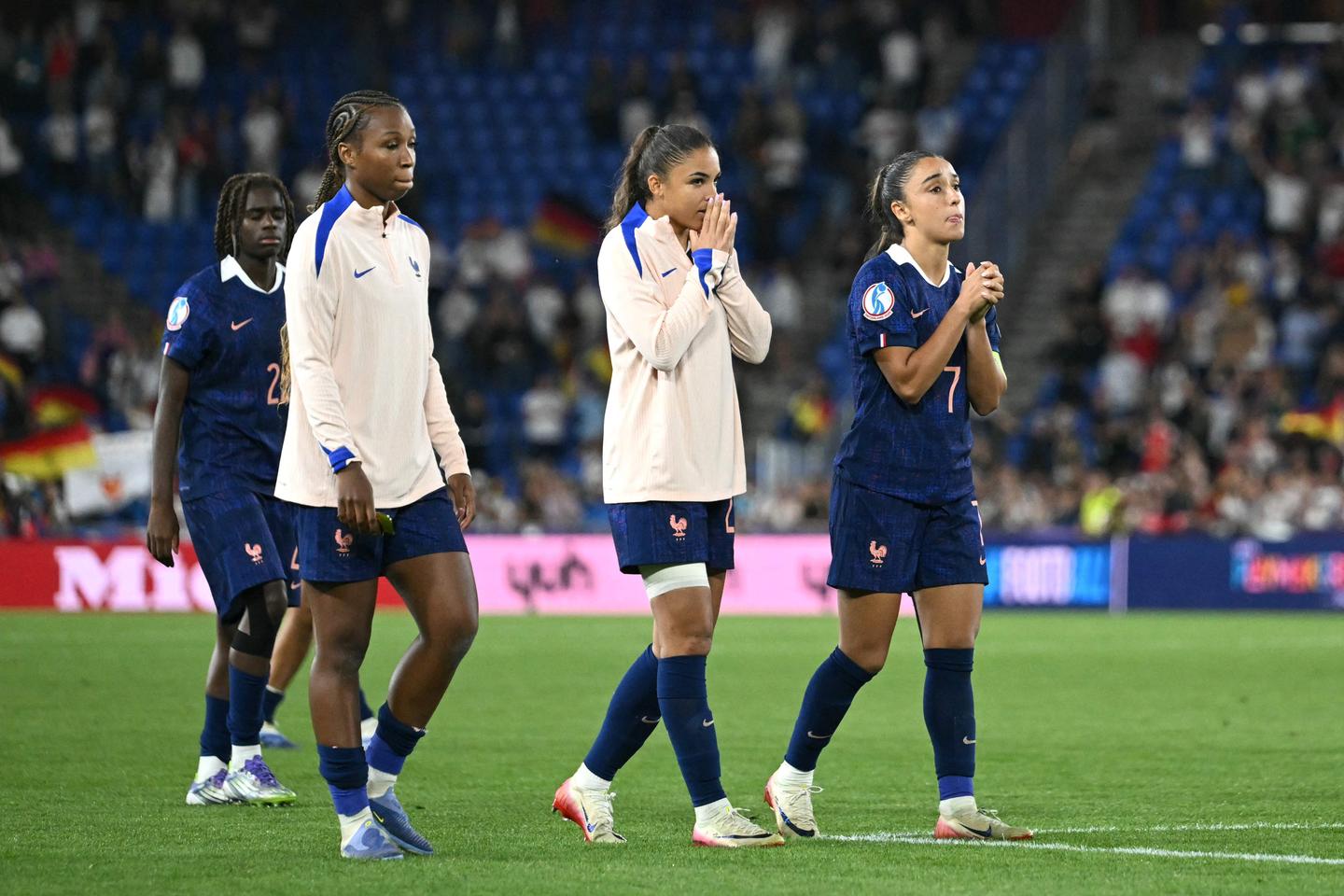 les Bleues échouent encore en quart de finale de l’Euro
