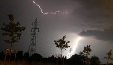 Des orages violents et impressionnants en Saône-et-Loire, au moins un mort et un blessé grave