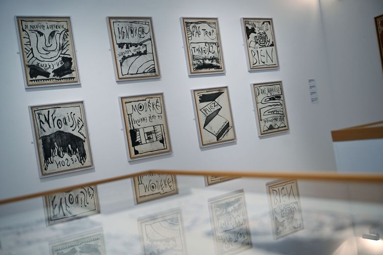 Pierre Alechinsky a eu carte blanche pour exposer dans un musée qu’il connaît bien.