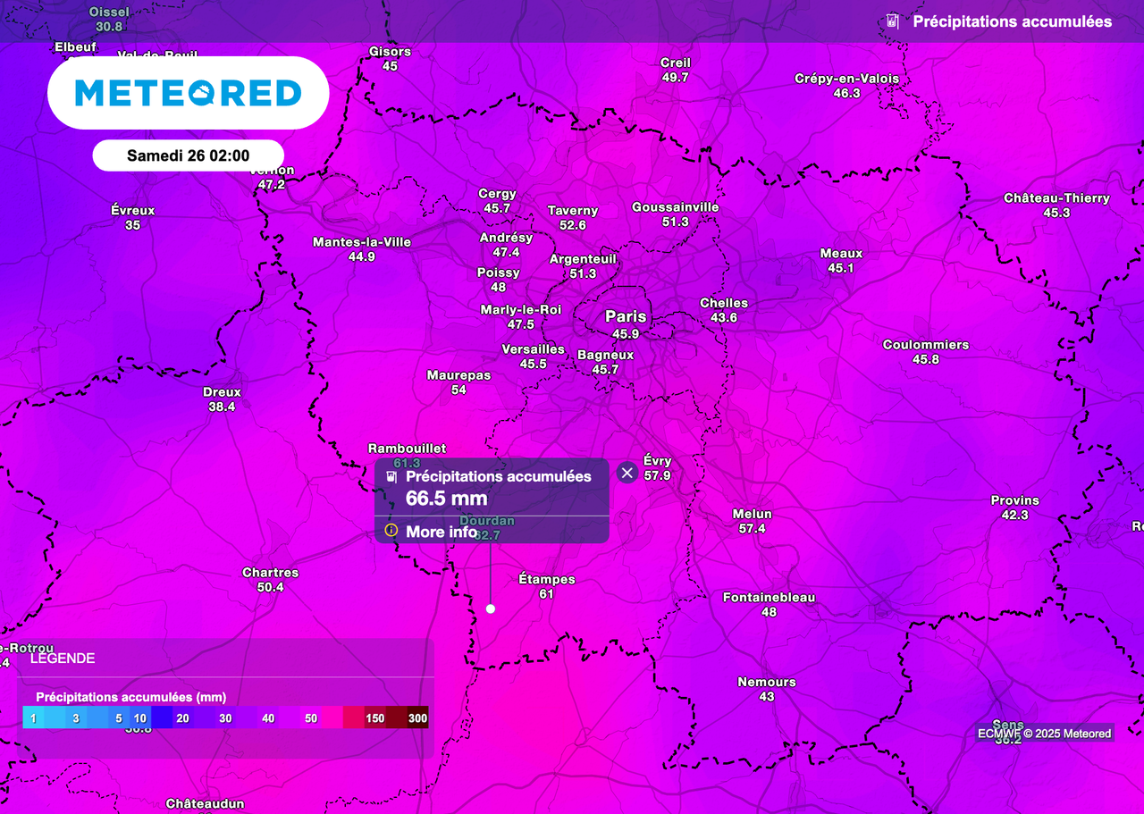 défilé de perturbations pluvieuses ! Va-t-il pleuvoir tous les jours de la semaine à Paris et en Île-de-France ?