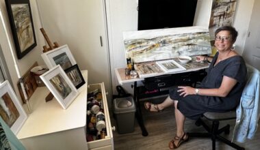L'Aveyronnaise Chantal Grès, ingénieur et artiste installée dans l’Aude : "La peinture me permet de m’évader"