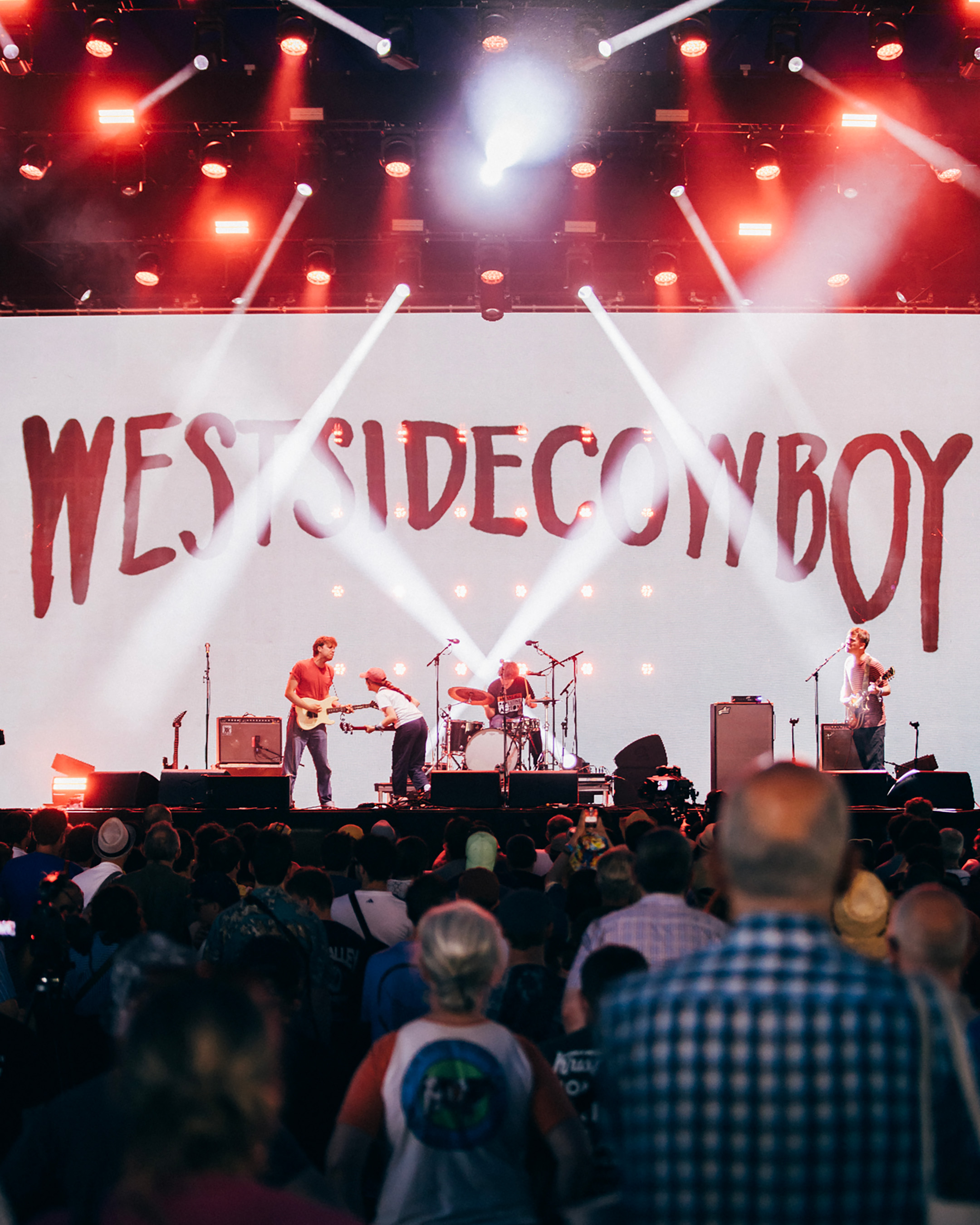 Westside Cowboy Live à Glastonbury 2025, photo de Derek Bremner