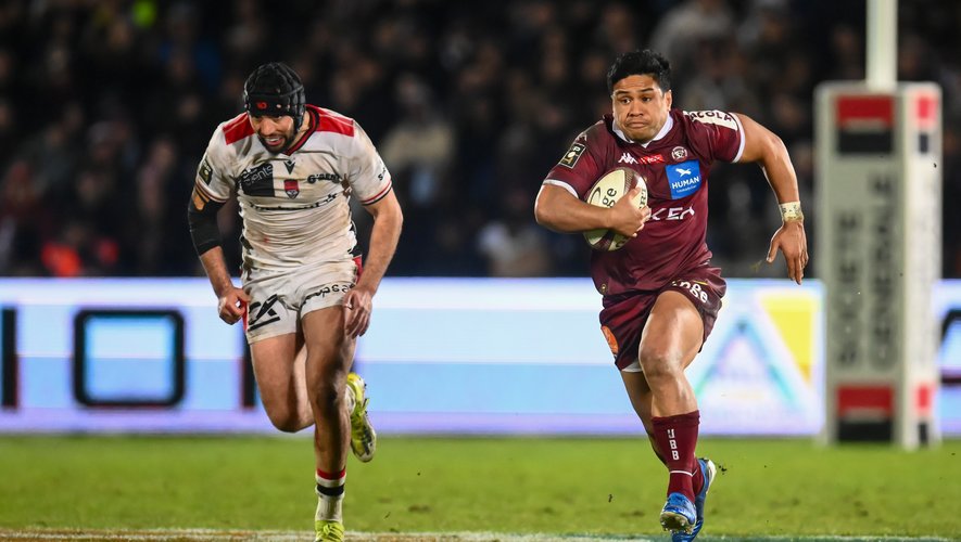 Transferts. Pro D2 – Brive officialise l’arrivée de Ben Tapuai (Bordeaux-Bègles)