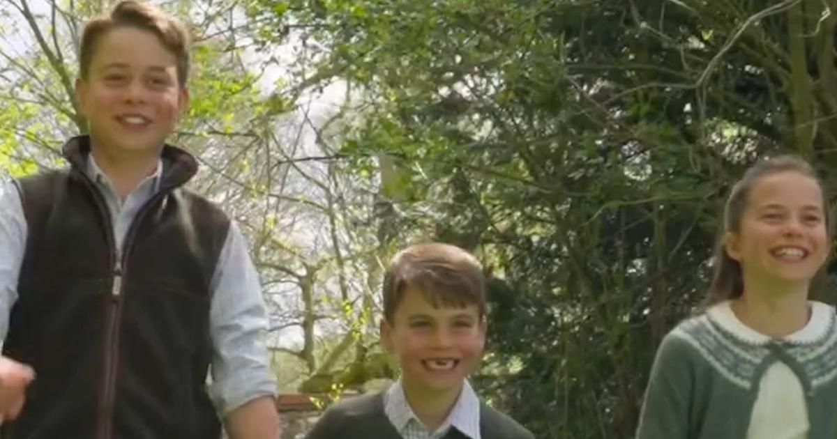 En vidéo, les coulisses du portrait officiel du prince George, un moment décontracté entre frères et sœur