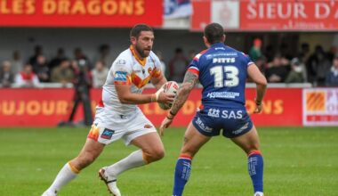 Rugby à XIII : le groupe pour le déplacement à Wigan, un cadre de l’équipe prolonge… Les dernières infos autour des Dragons Catalans