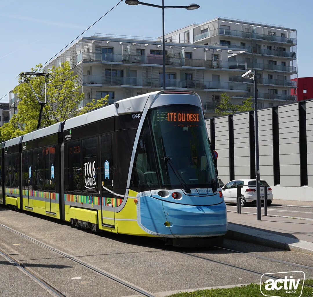 pas de tram entre Carnot et Peuple jusqu'au 19 août