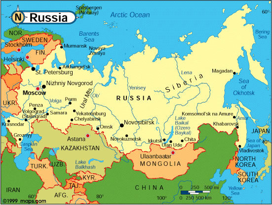 Crise démographique aussi en Russie