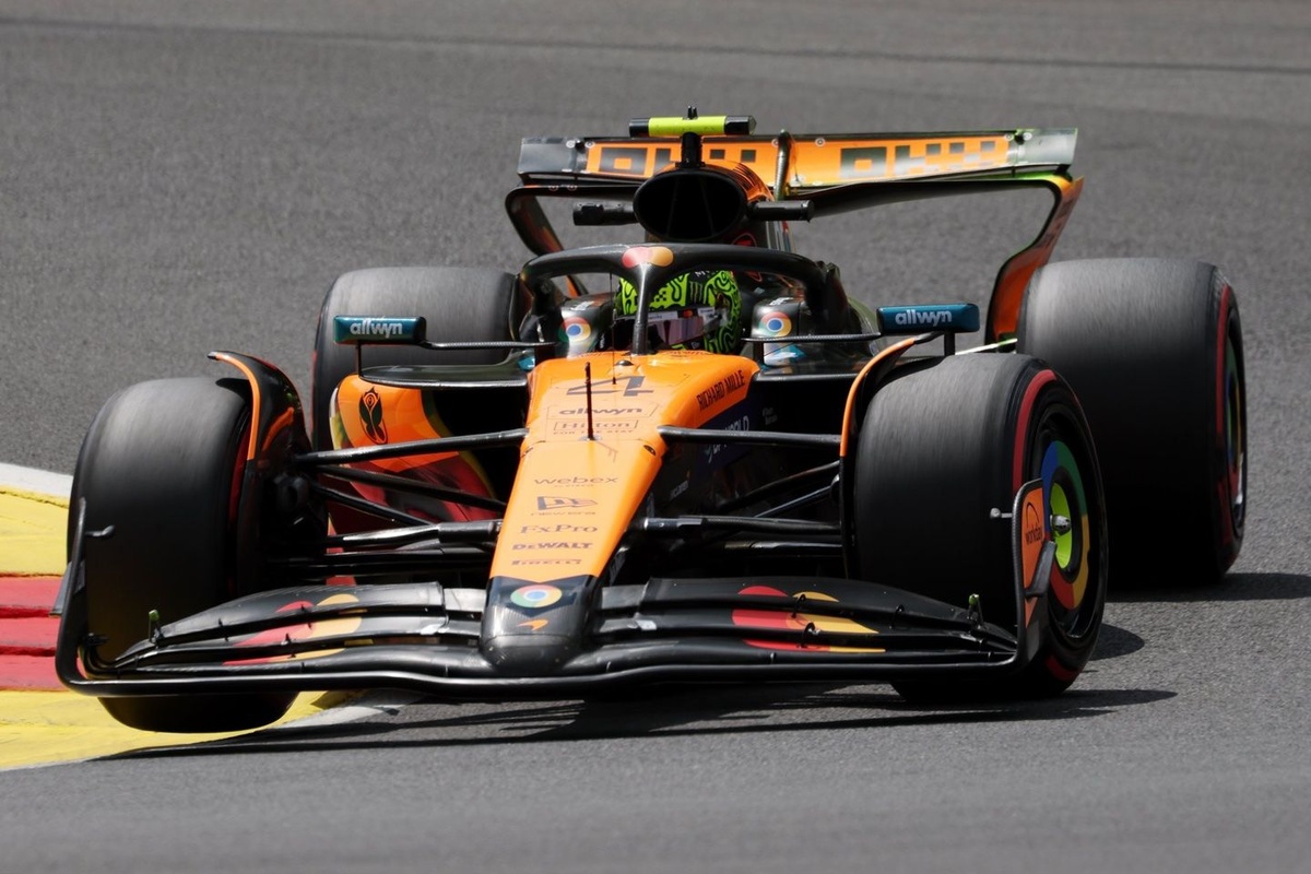 Norris prend sa revanche sur Piastri et signe la pole à Spa