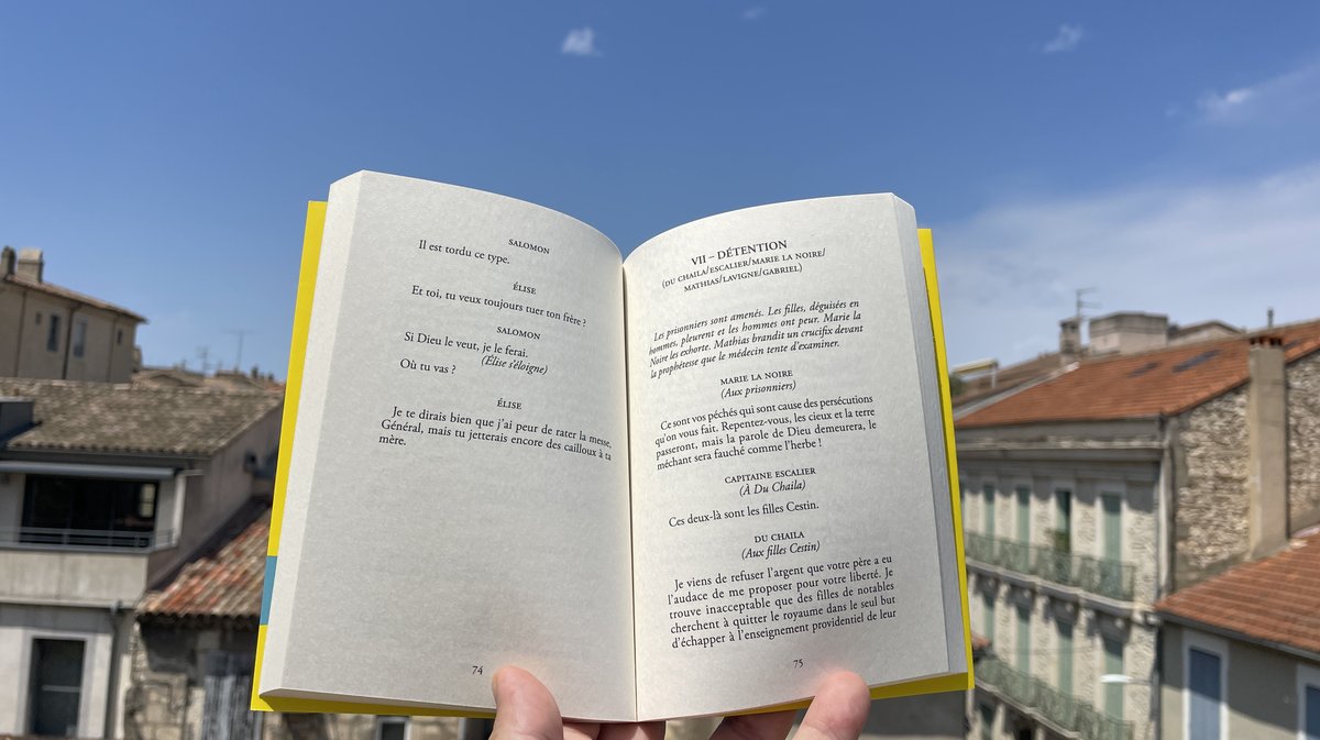 La nuit des Camisards et Élise, la colère de Dieu parus aux éditions Alcide (Photo Anthony Maurin)