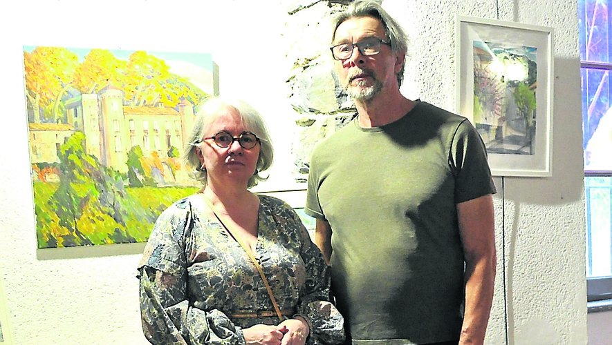 Après avoir fui la Russie et l’Ukraine, Irina et Yuri peignent les Cévennes