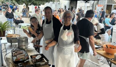 Grenoble. Une belle soirée d’été au quartier Saint Laurent