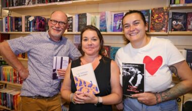 à Carpentras, la librairie de l'Horloge reconnaissante mais toujours vigilantee
