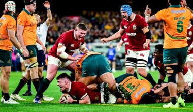 Tournée des Lions en Australie – Polémique oubliée : le premier essai des Lions validé en dépit du rappel récent de World Rugby