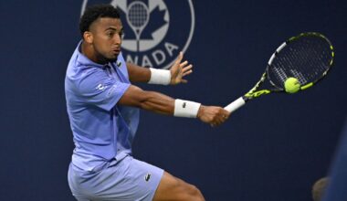 le numéro 1 français Arthur Fils assure pour sa reprise au Masters 1000 de Toronto, deux mois après sa blessure à Roland-Garros