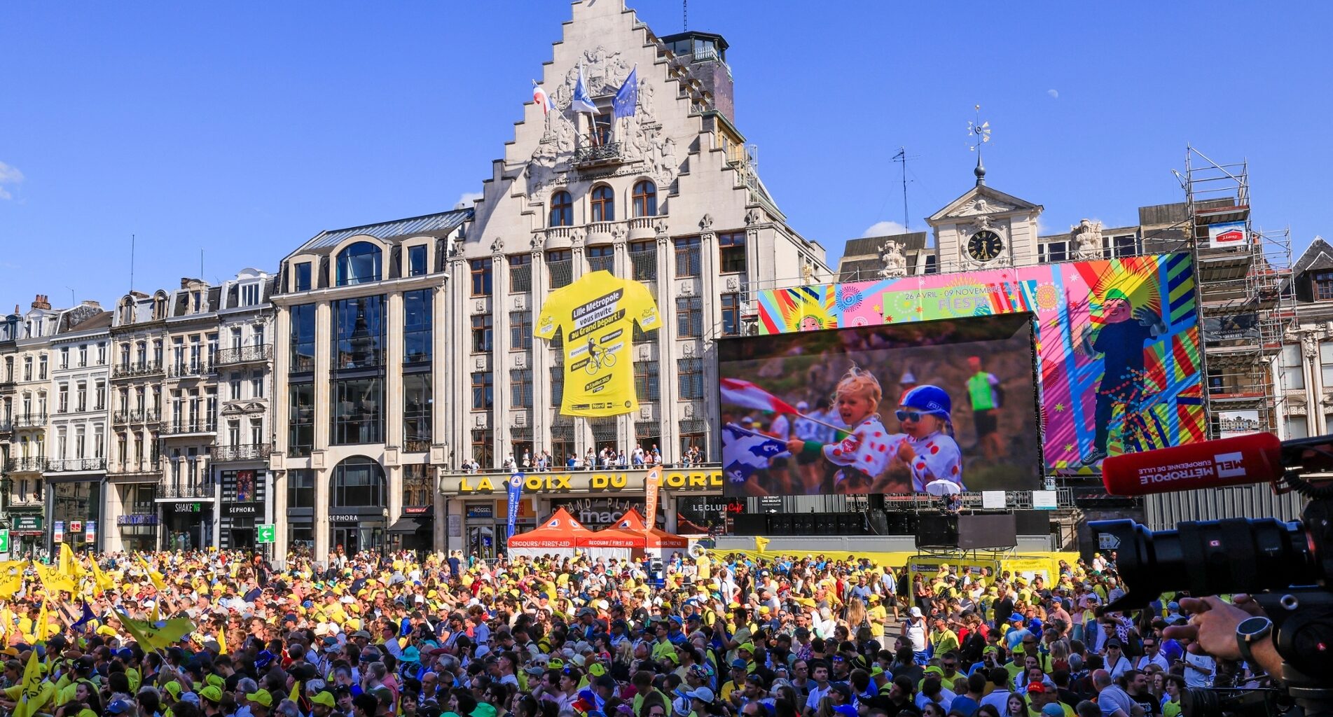 présentation de la 1e étape autour de Lille Métropole samedi 5 juillet