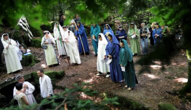 près de Rennes, des druides se réunissent en congrès