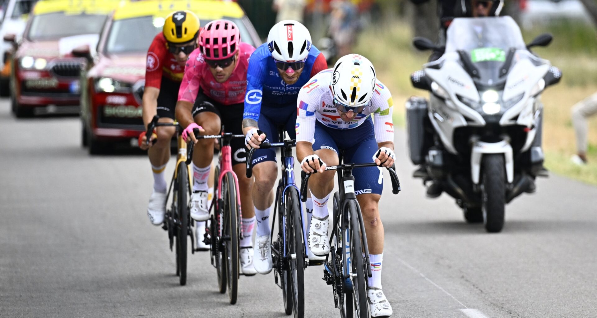 18e étape entre Vif et Courchevel Col de la Loze jeudi 24 juillet