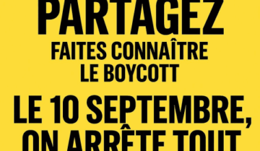 ce que l'on sait de cet appel à bloquer la France dès le 10 septembre