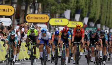 21e étape entre Mantes-la-Ville et Paris Champs-Élysées dimanche 27 juillet