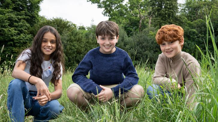 Dominic McLaughlin (au centre) jouera Harry Potter, Arabella Stanton sera Hermione Granger Alastair Stout le meilleur ami maladroit Ron Weasley.