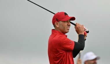 À VOIR: Garcia détruit son bâton de golf après un coup de départ